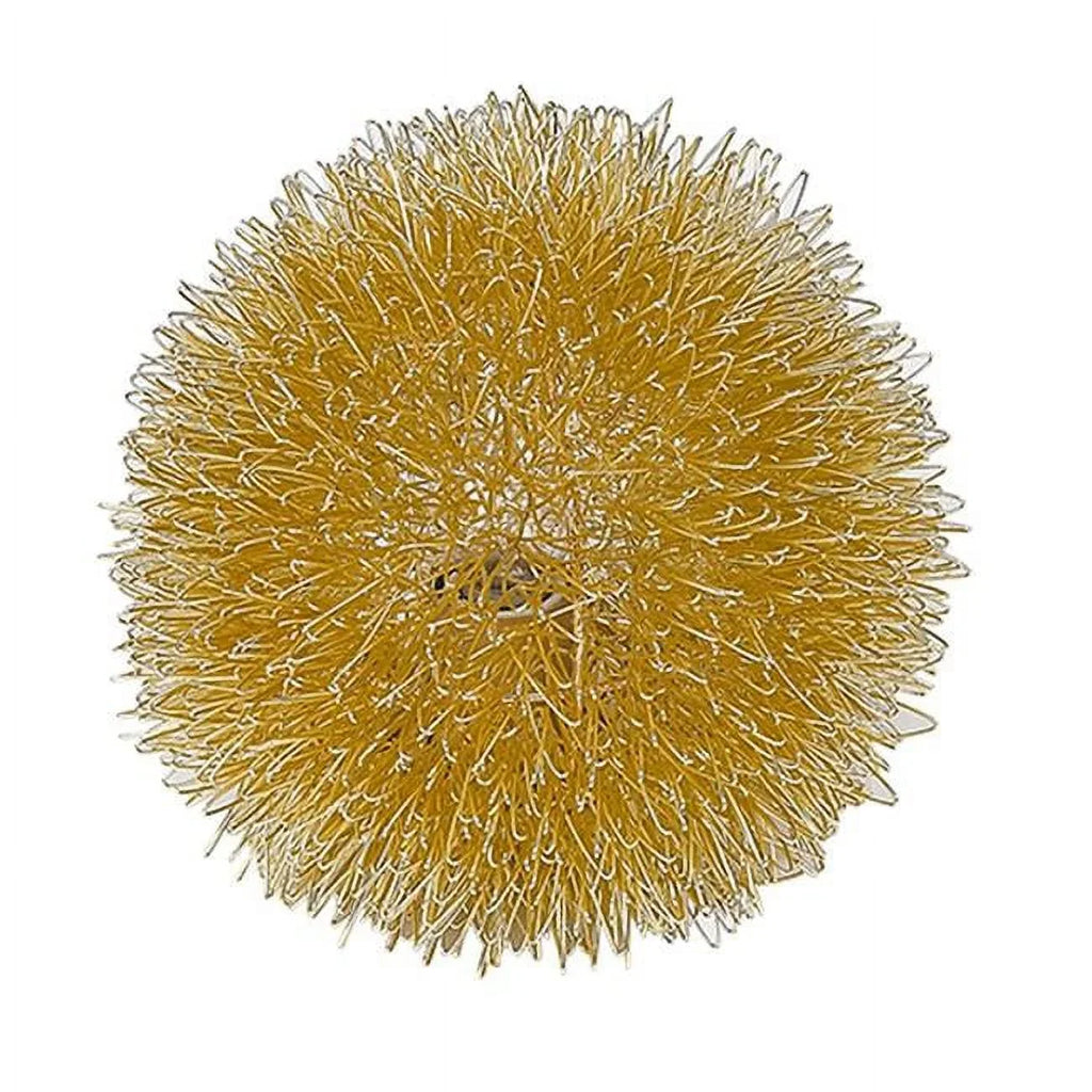 Luminary in. HomeRoots Gold Rose 9 1-Light Lamp 397952 Accent