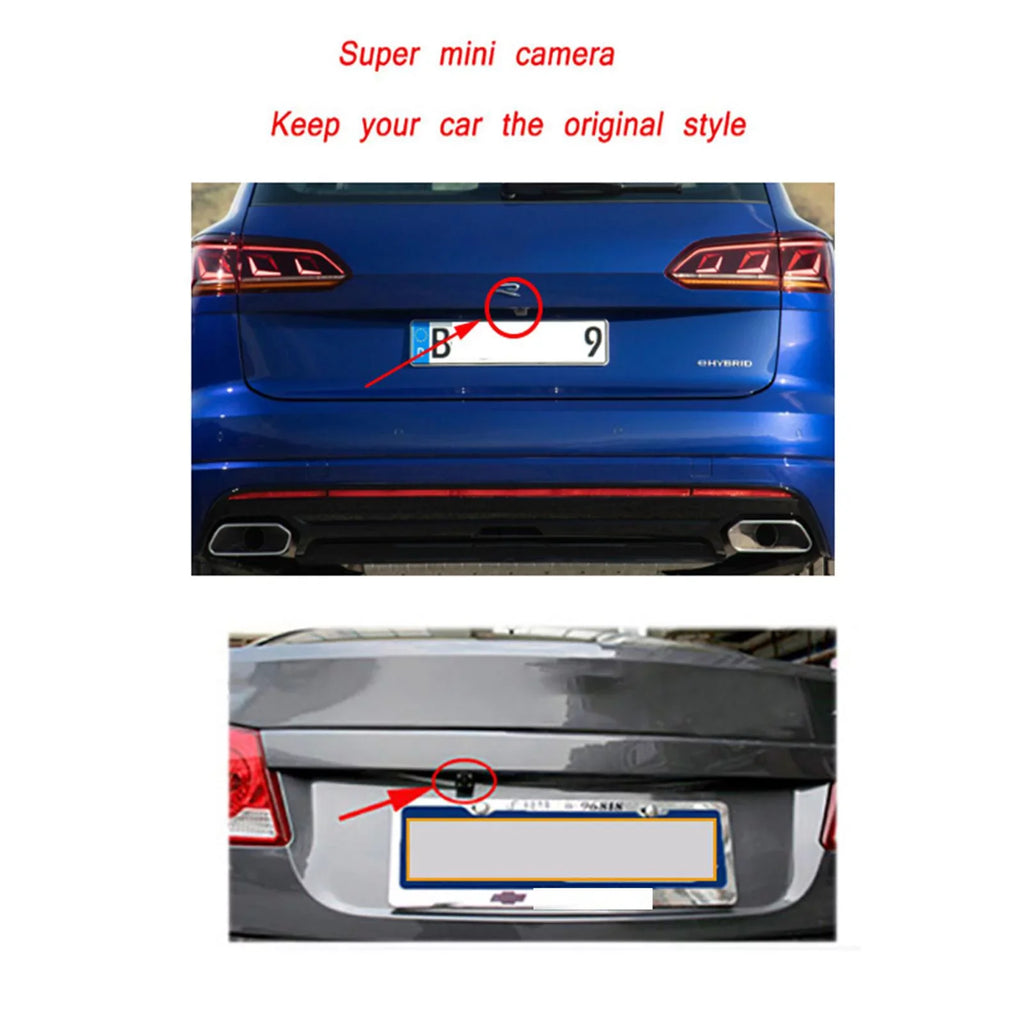 Monitor LED Parking Cable 7" SUV Installation Assist LCD Screen 8 Easy Park Camera Car Waterproof Vehicle Rearview Car System 10M Video