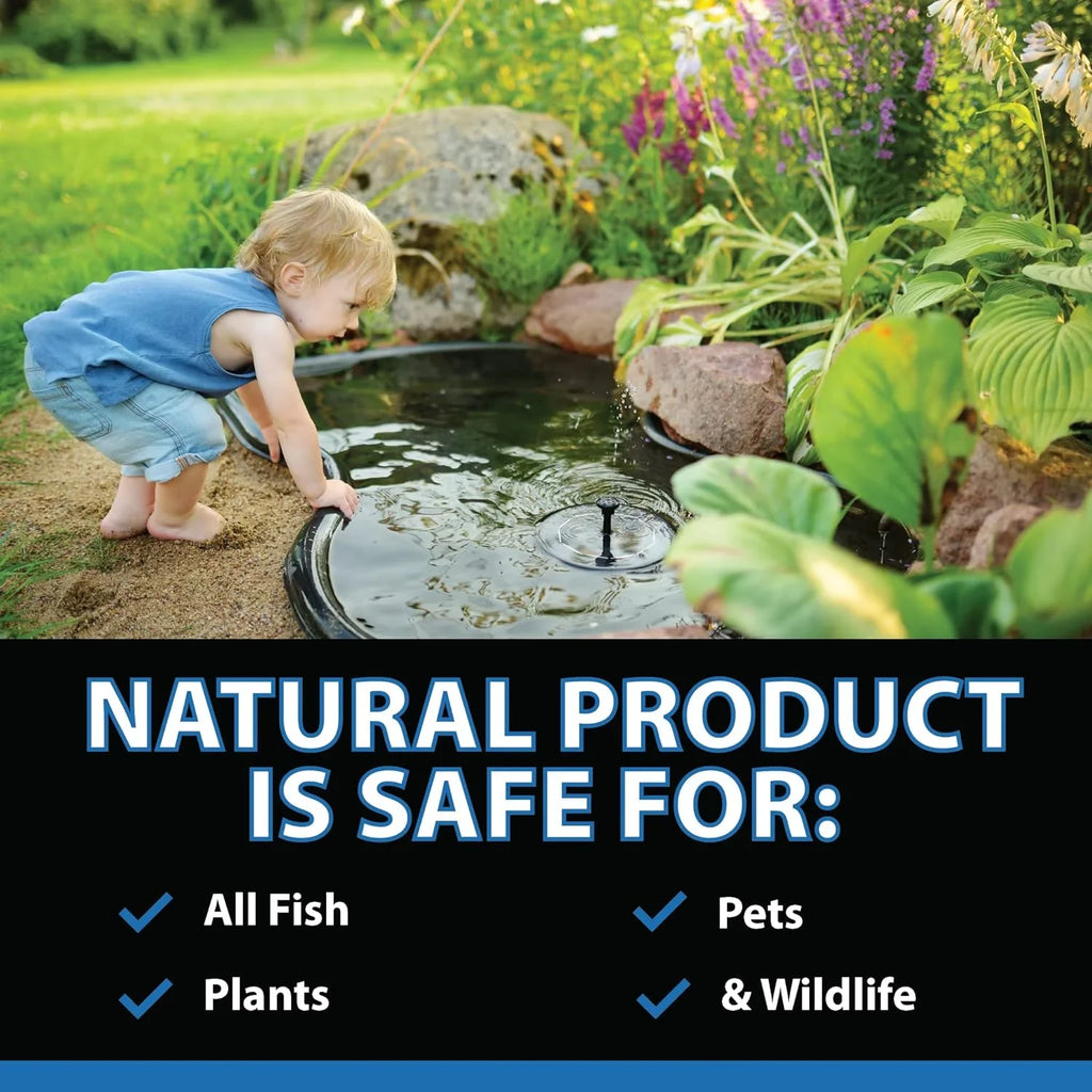 to gallons 6 Pond, Waterfall CrystalClear Treatment - up Stream treats & ClarityMax 48,000 pounds -
