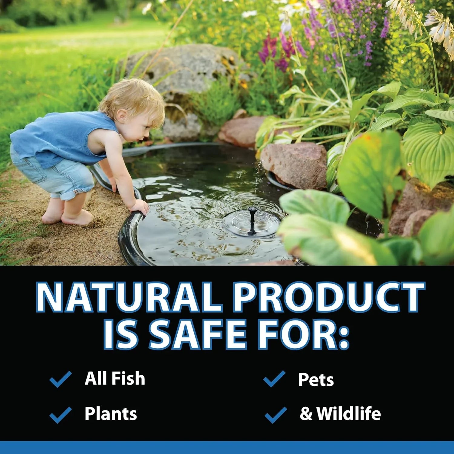to gallons 6 Pond, Waterfall CrystalClear Treatment - up Stream treats & ClarityMax 48,000 pounds -