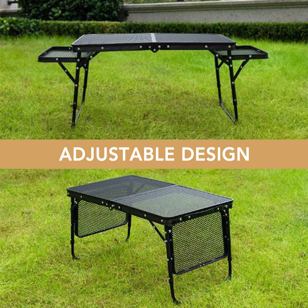 Lixada Prep Picnic Cooking Outdoor Folding Station Food Camping Table Table