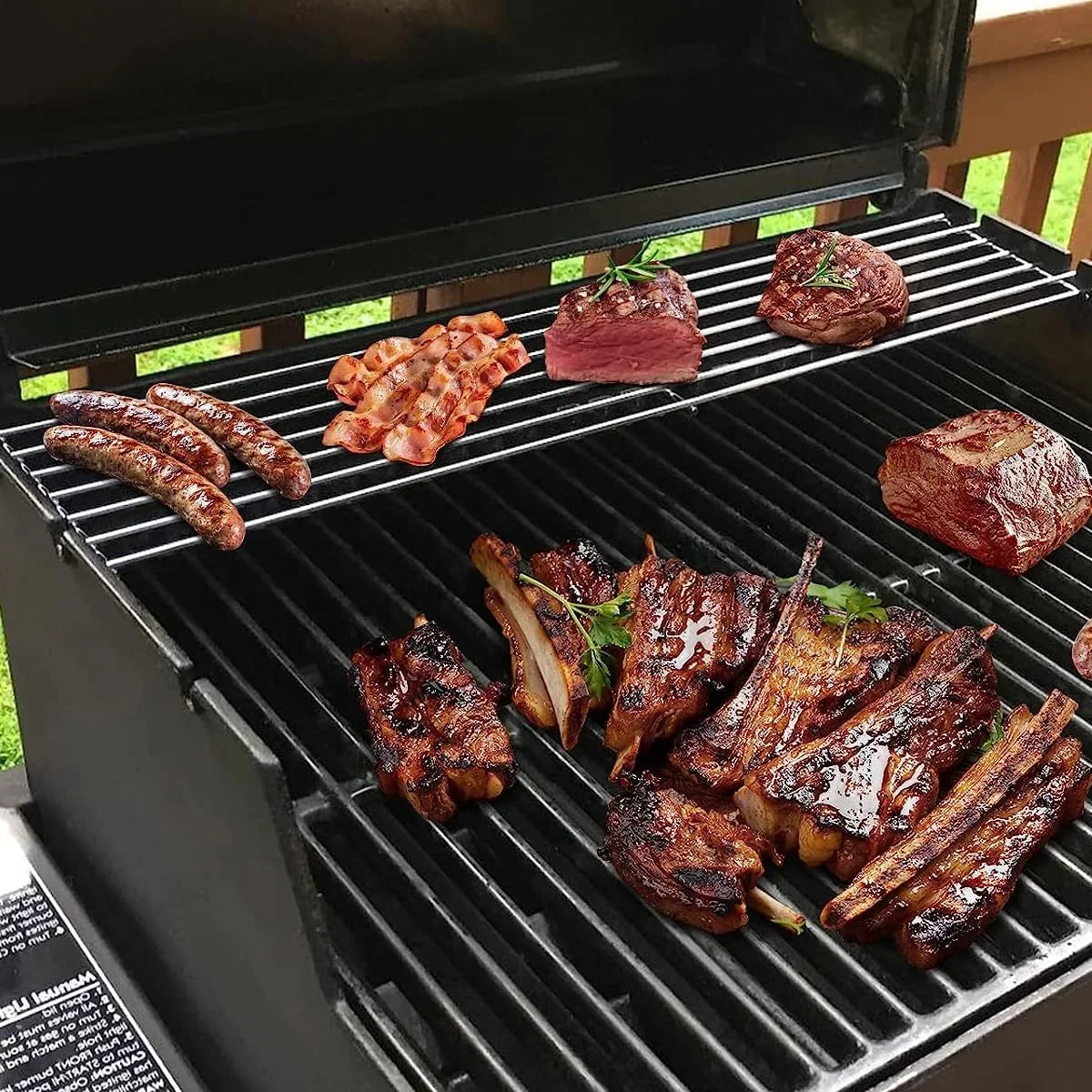 x 304 C, Weber Warming Replacement & Silver Steel 1000-5500, for 7513/88719 B in Genesis AOREWTGGH 700, for B&C, Grill Rack Spirit Rack 4.7 24.9 7513 4 Stainless Warming Gold x Weber Genesis