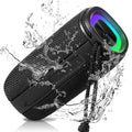 UrbanX Bluetooth Punchy - Wireless Surround Speaker 360° X808 for with True Bass, Black Pairing, Portable IPX5 W41+ HD Speakers BT5.3, Sound Speaker, Waterproof LG