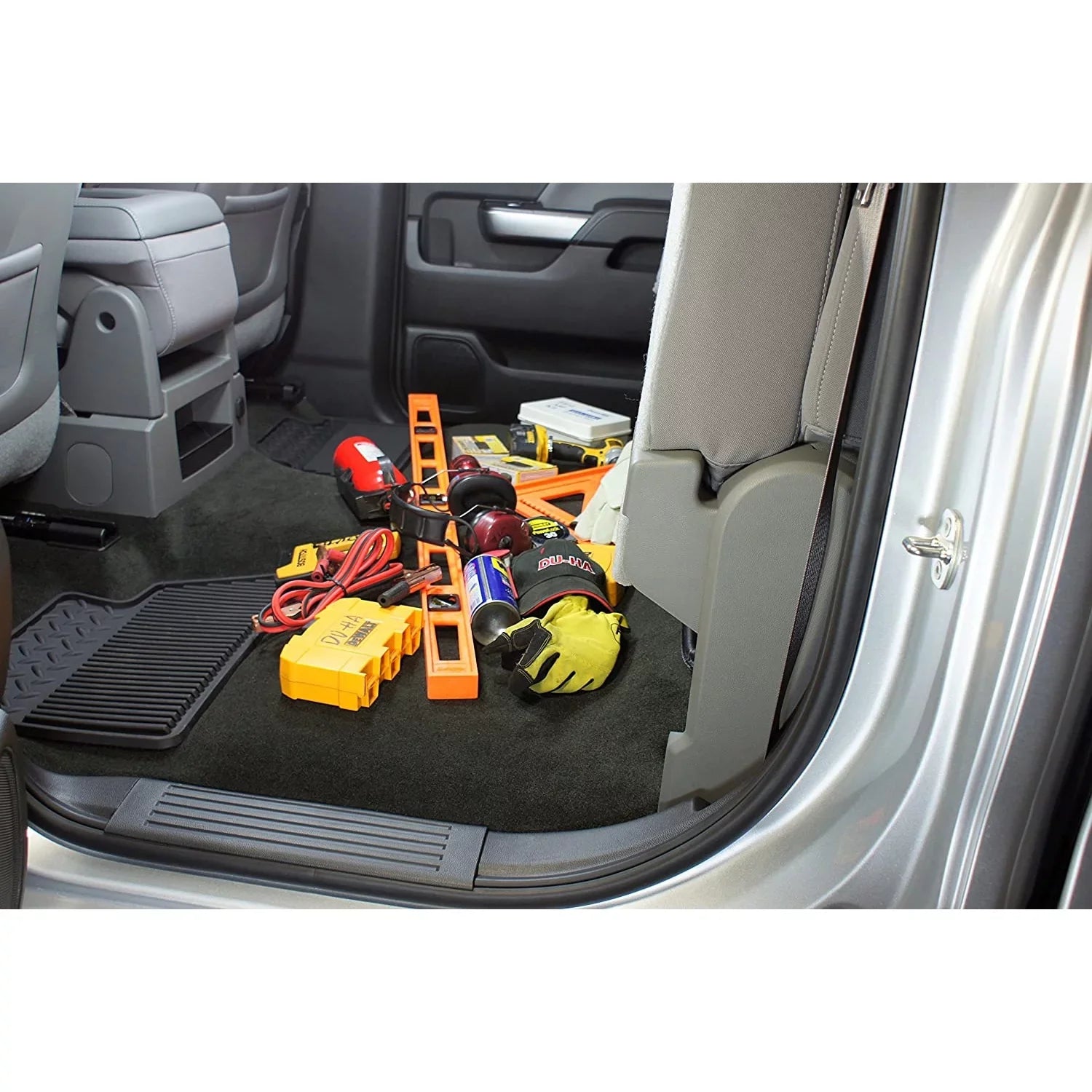 DU-HA 2014-18 GMC Organizer Truck Container Chevy Rack Under Storage Gun Seat