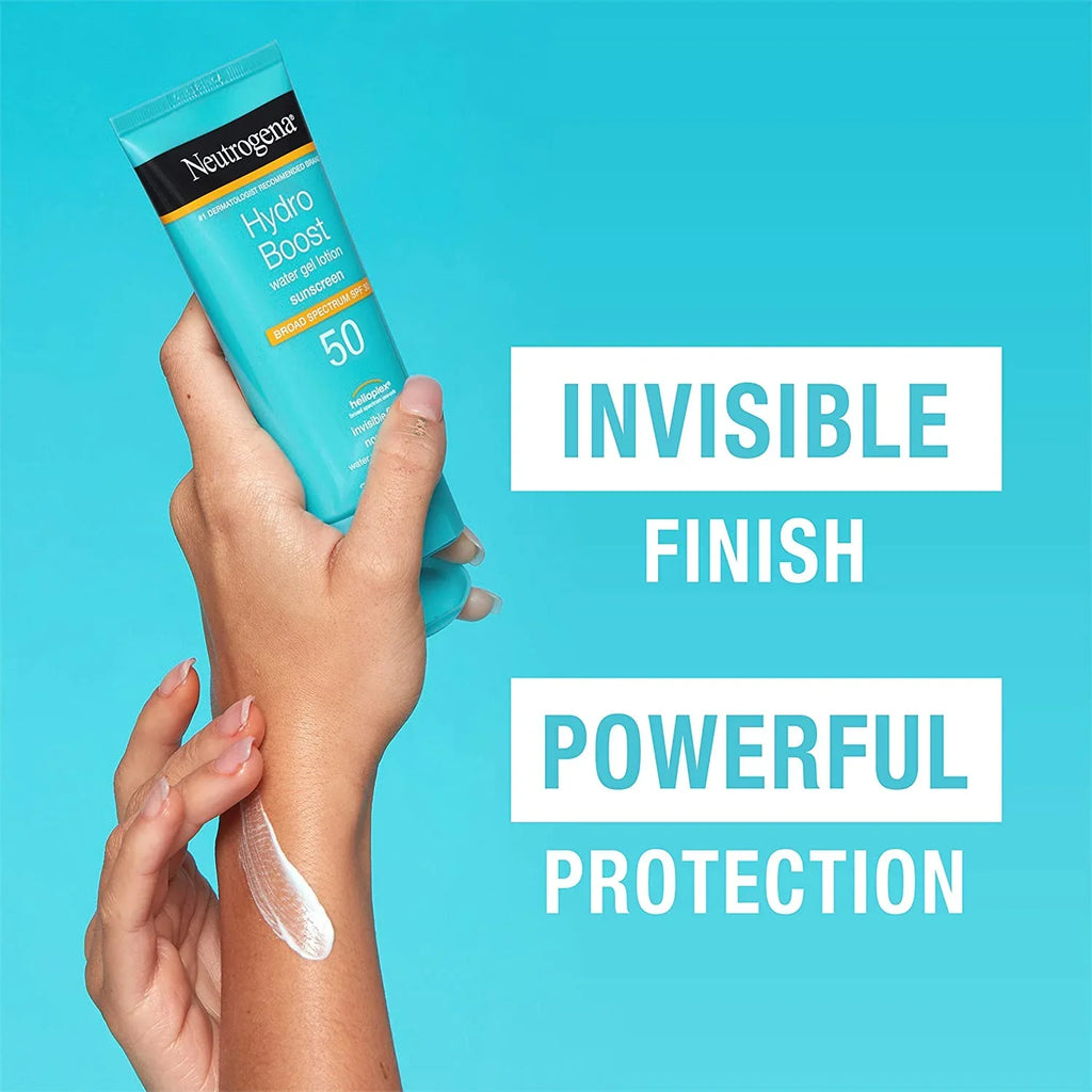 SPF 50 oz Water 5 3 Lotion Boost Gel Hydro Sunscreen Pack Neutrogena