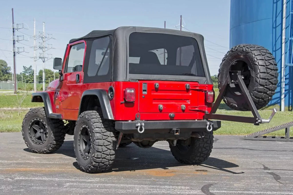 Soft Jeep YJ Rough Replacement for Country 87-95 Top Black