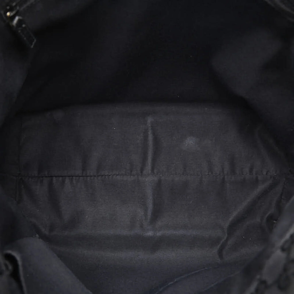 Gucci (Good) 130739 Bag Pre-Owned Women's Leather Handbag GUCCI Black Abbey Tote