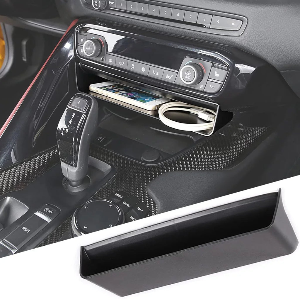 Box, Console Black MK5 Storage for Suiatable Auto Center Storage TINKI Organizer, Interior A91 Toyota Console Storage A90 GR 2019-2022 Supra Accessories, ABS 1PCS, Tray