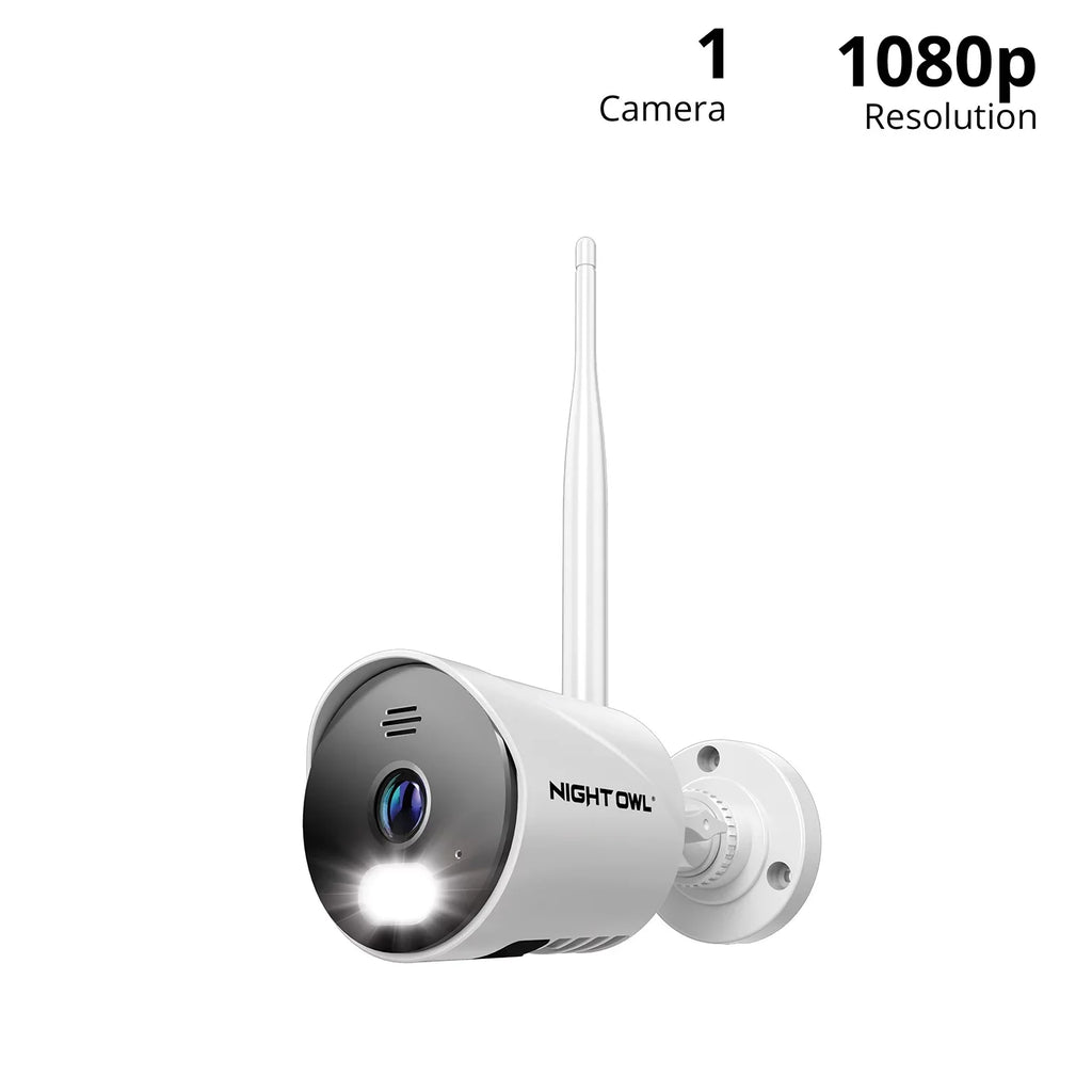 1080p IP Spotlight Wi-Fi Bullet Cameras Owl Night Surveillance HD