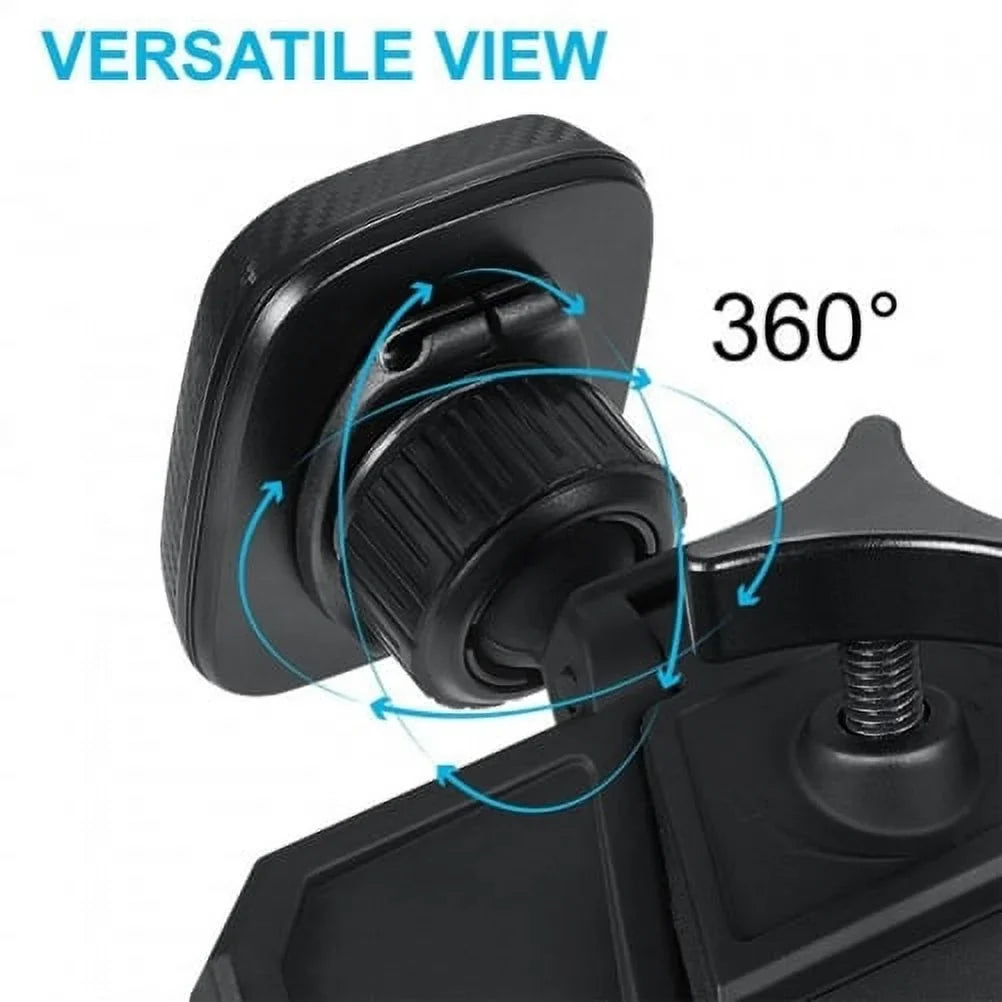 Grip Holder Car Swivel Mount - Magnetic Motorola Strong E Slot Dock for (2020) CD Magnets CD Phone Player Slot Moto Strong G8K