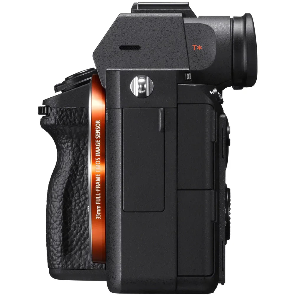 a7III Memory Mirrorless Camera Sony 64GB a7III Interchangeable Lens Frame Bundle & Flash + 24.2MP Body Full Accessory