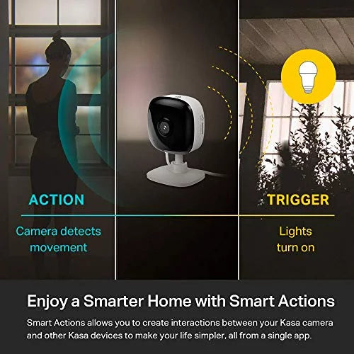 Megapixel HD TP-Link Camera, 2 Spot Pack Network Kasa 1 Color, Full