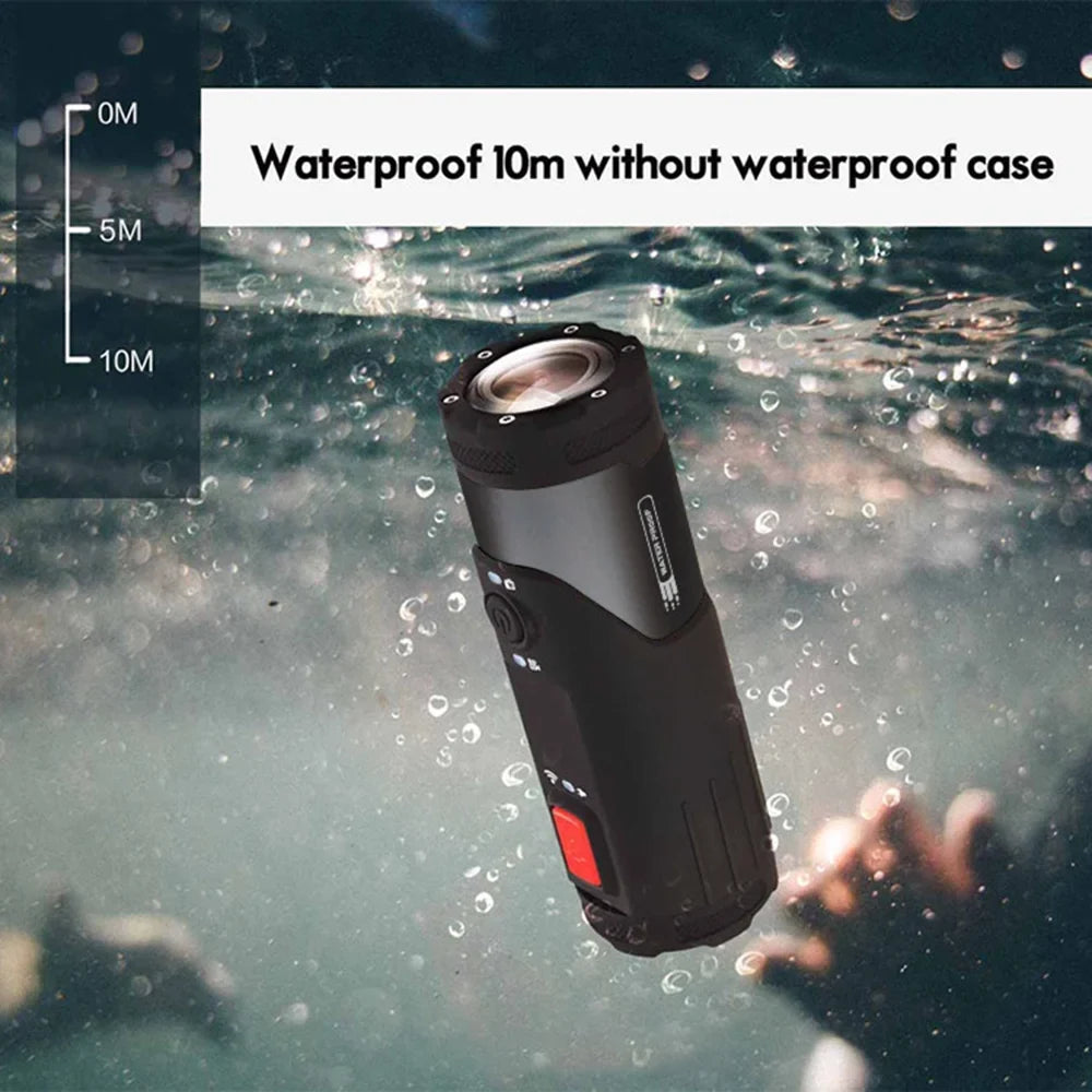 Helmet Adventures Bike Adventure Adventures - Camera Camera Wifi Mounted Head-mounted Wifi 4k Camera Camcorder,Head App Camera Waterproof Head With