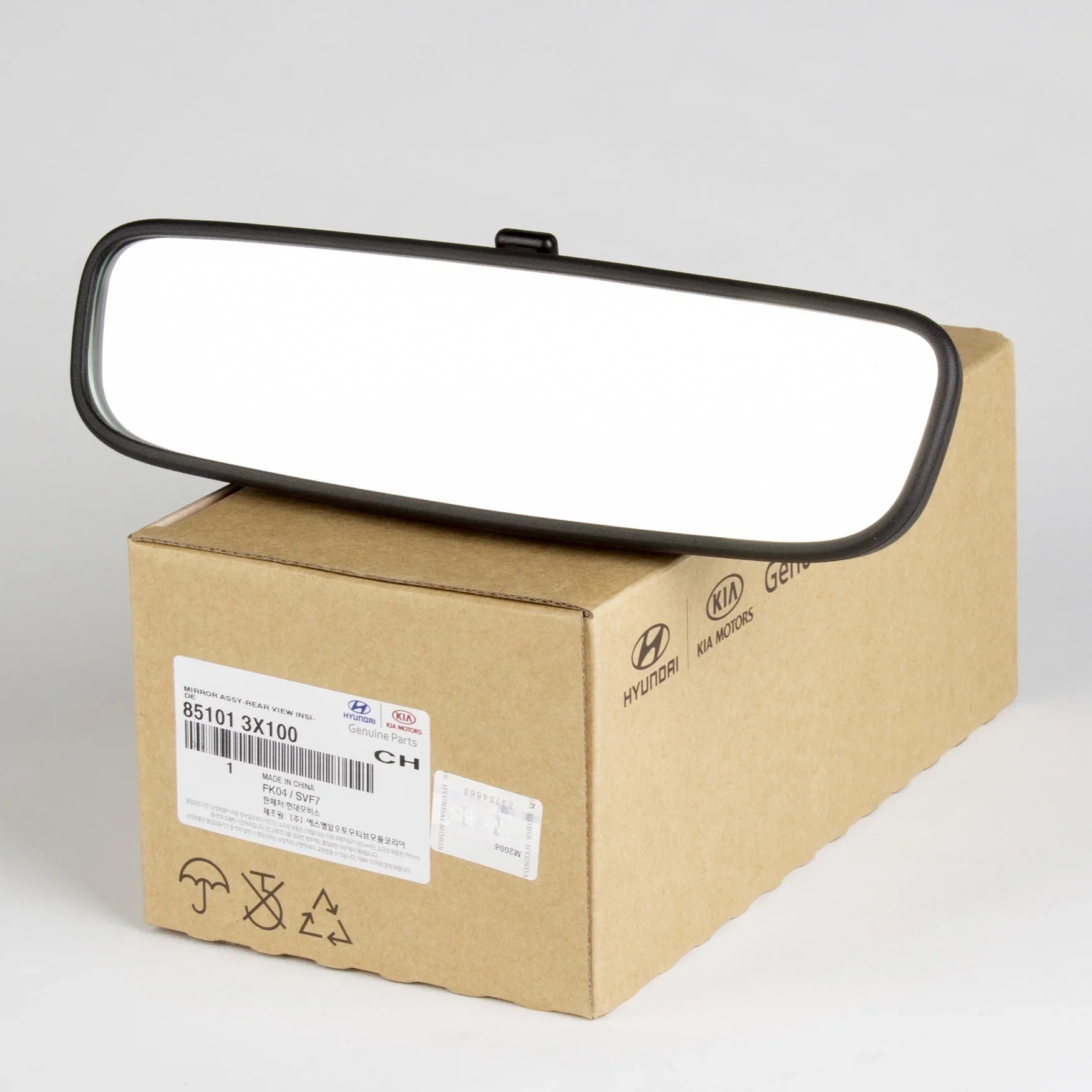 Genuine Dim Rear Select View OEM W/O 85101-3X100 for Hyundai Mirror Kia Auto
