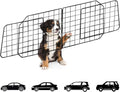 in Adjustable Duty for Cars SUV, Fence Dog Black—Safety Wire Pet Mesh Travel Vehicles, Seat Car Dividers Cars with Barriers—Heavy Front Barrier