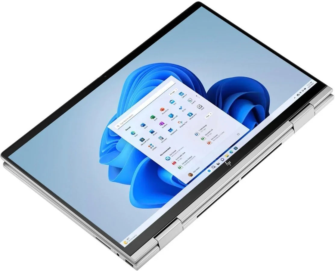Thunderbolt Graphics B&O 13th Intel Laptop 2-in-1 SSD Win11 15.6" USB-C HDMI Silver Iris 15 Backlit + HDMI HP 1TB Touchscreen Envy 16GB Intel X360 RAM 10-Core IPS i7-1355U Xe Cable Gen FHD