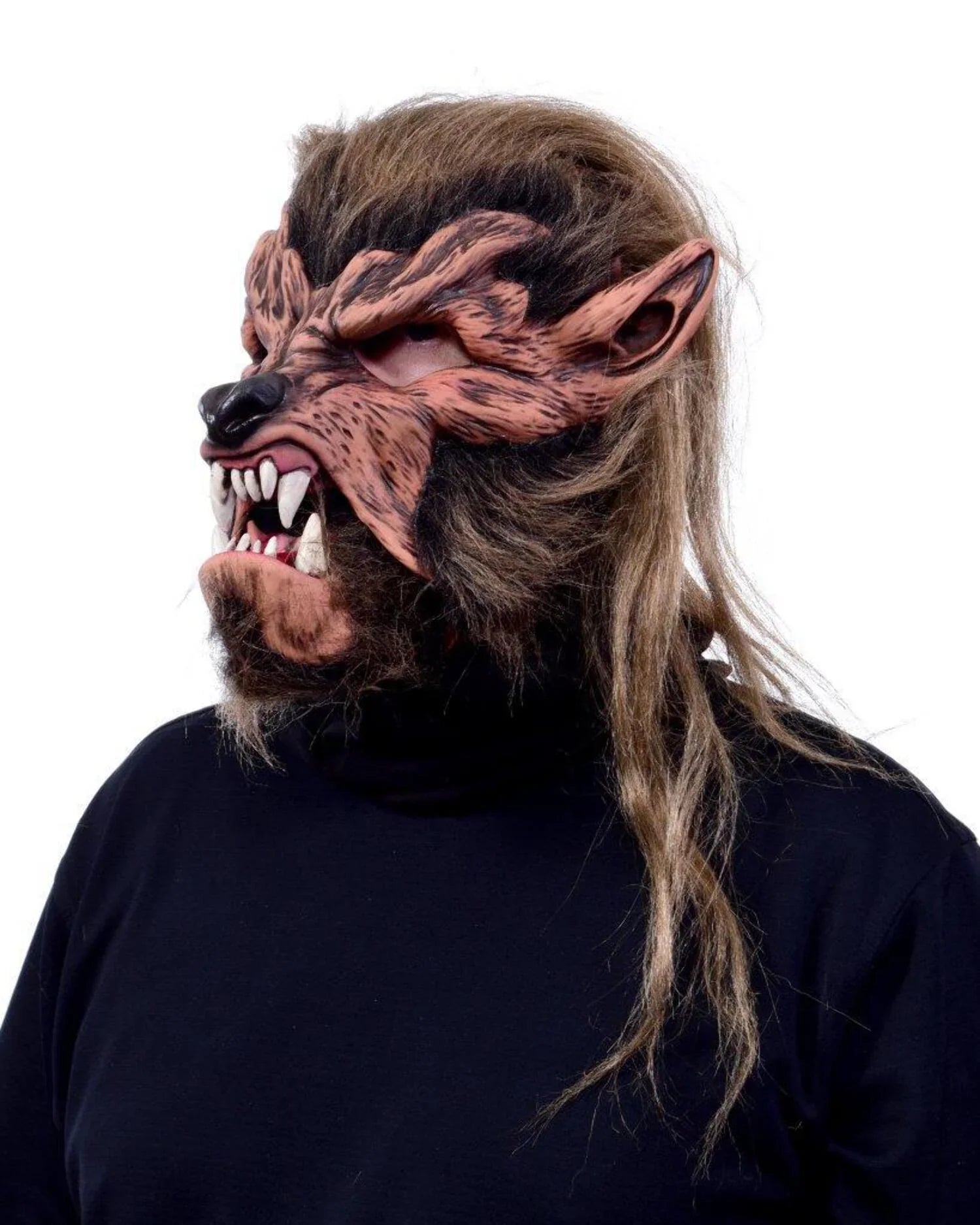 Lone Latex Mask Standard - WMU Wolf -