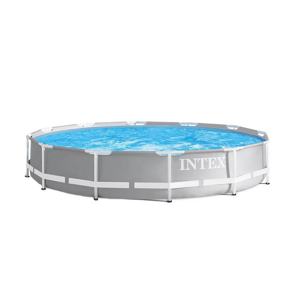 Ft Set Steel Pump Prism 12 Filter In Intex Intex Easy Frame Pool | 30 Pool x