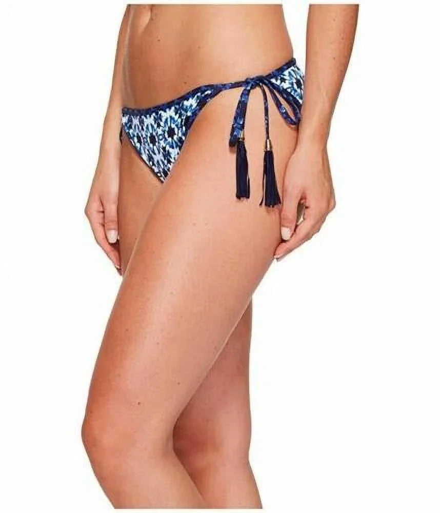 US Reversible Bottom, Swim PLUNGE Bahama Large/14 Shibori Bikini BLUE Tommy