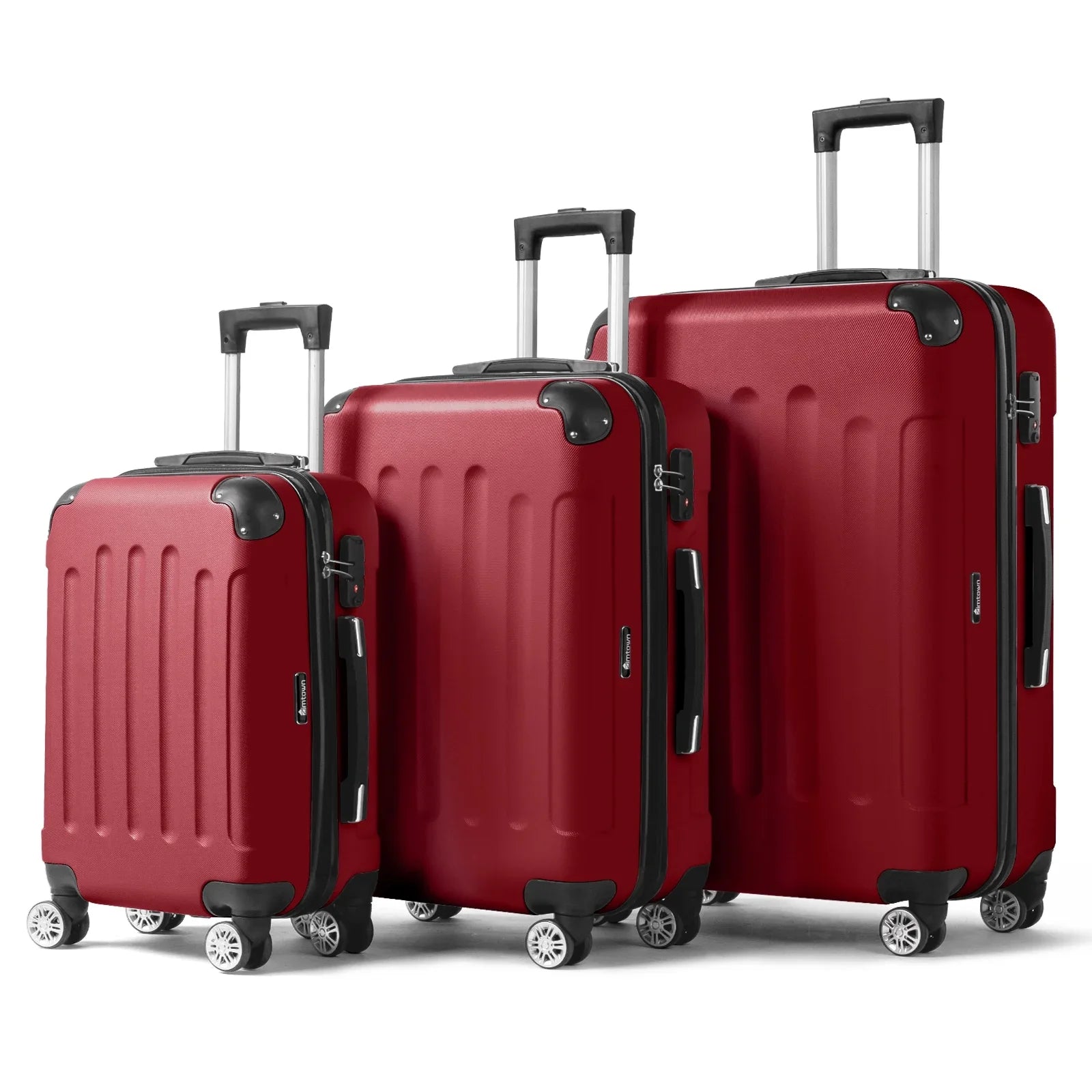 Spinner Lock Hardshell UBesGoo Set Piece Suitcase TSA 3 Lightweight