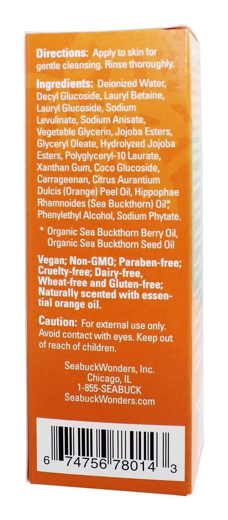Buckthorn Cleanser Himalayan Sea SeabuckWonders Facial Exfoliating
