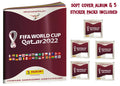 5 Cover) Qatar Cup Fifa Included Sticker Pack Panini (Soft World With 2022 Album