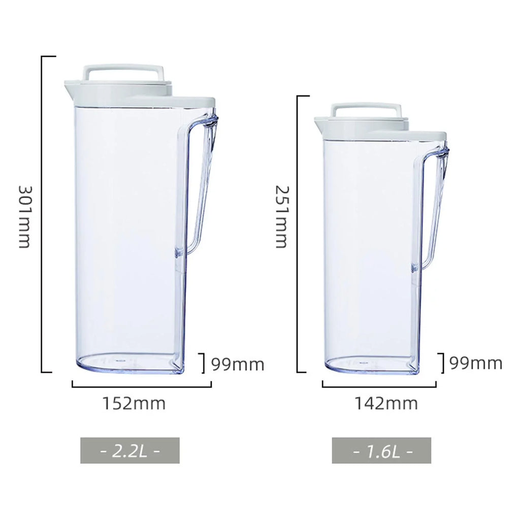 Resistant Screw Cold & Pitcher Kettle Dispenser Lemonade Beverage Lid 2200ML Water Heat