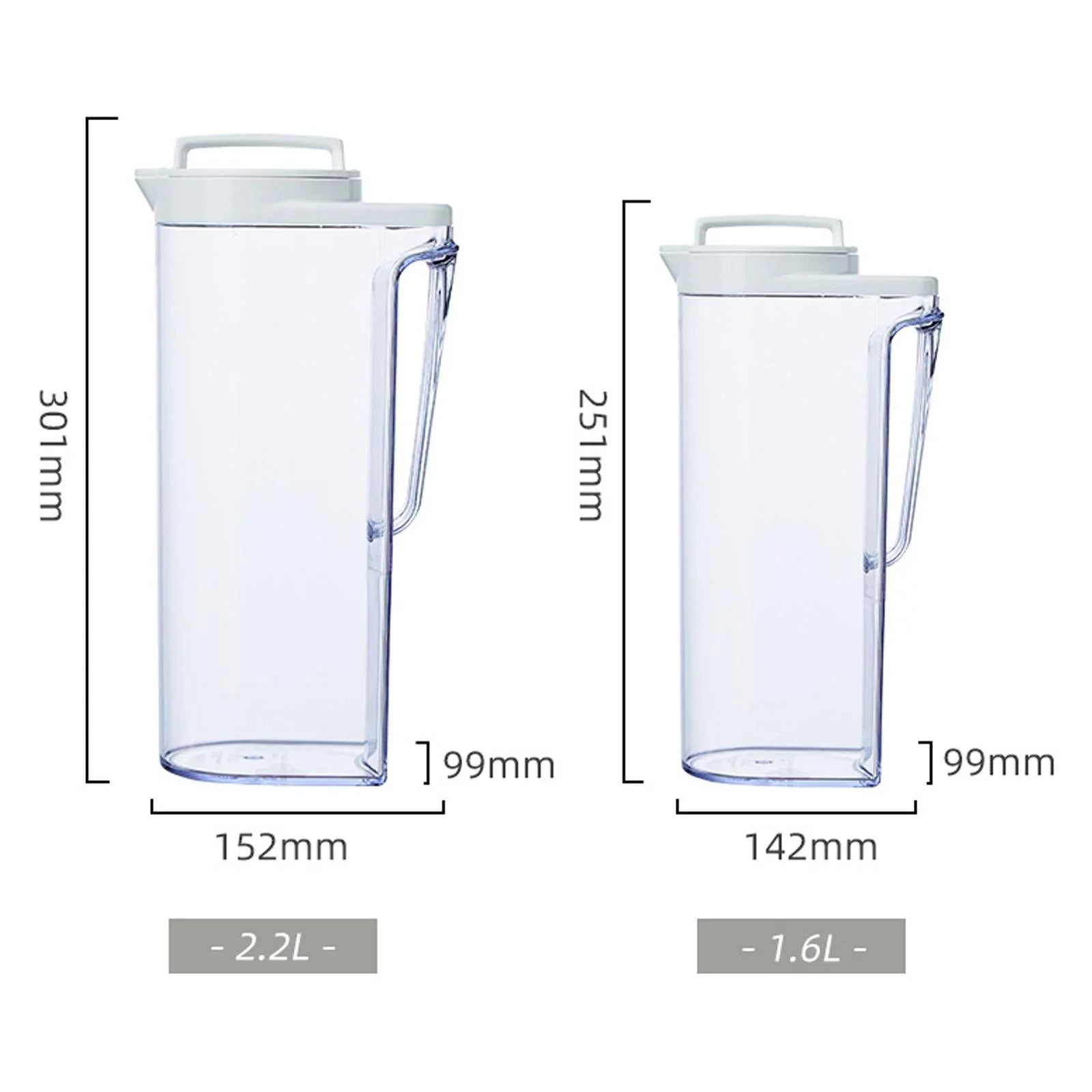 Resistant Screw Cold & Pitcher Kettle Dispenser Lemonade Beverage Lid 2200ML Water Heat