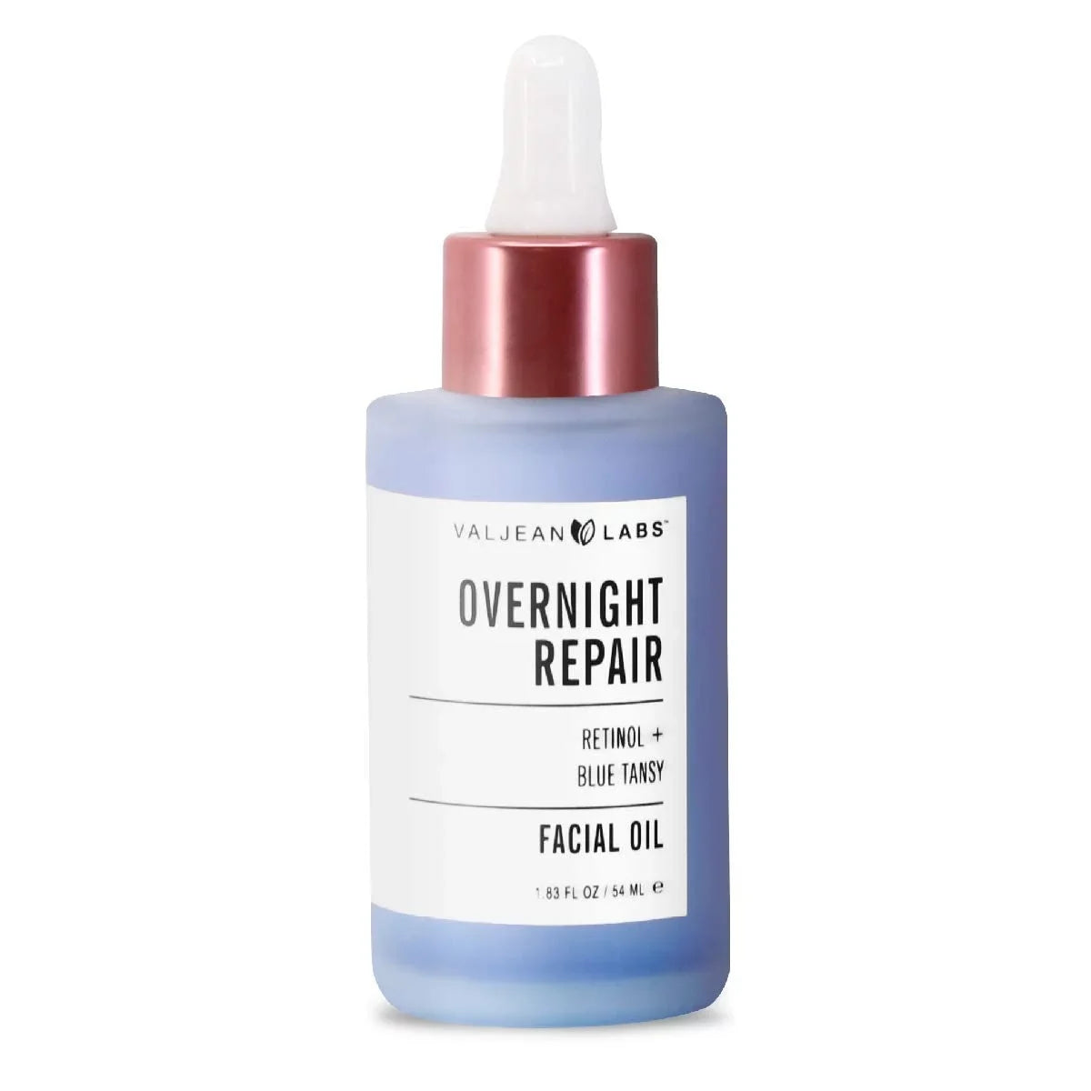 Repair Oil Labs Valjean Blue Soothe - Facial and to Overnight - Redness Calm Tansy Helps Cruelty Skintone, Free, and Even Retinol Vegan(1.83 oz)