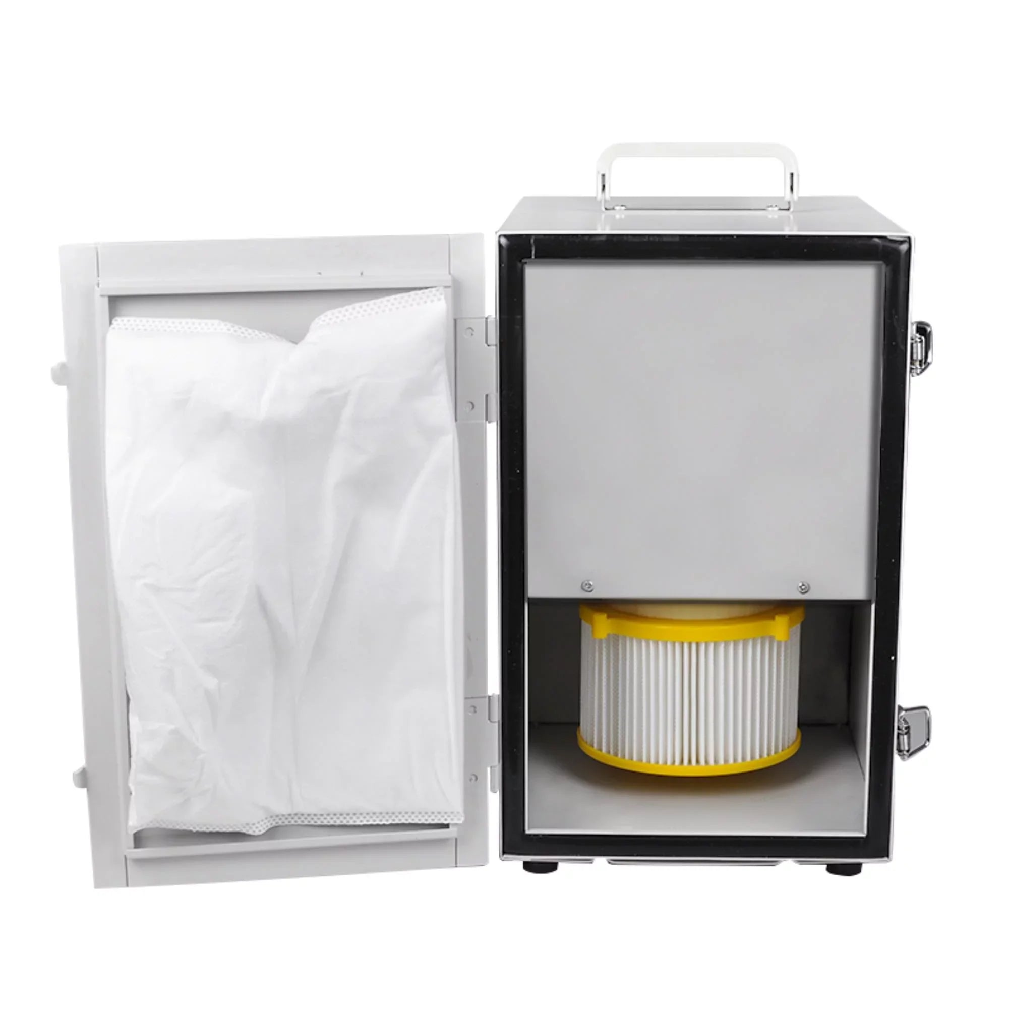 Dust Use, Clean High-Performance Single-Row Collector Dental Work for - and Cleaner Environment Vacuum Promoting Digital Advanced 370W Laboratory