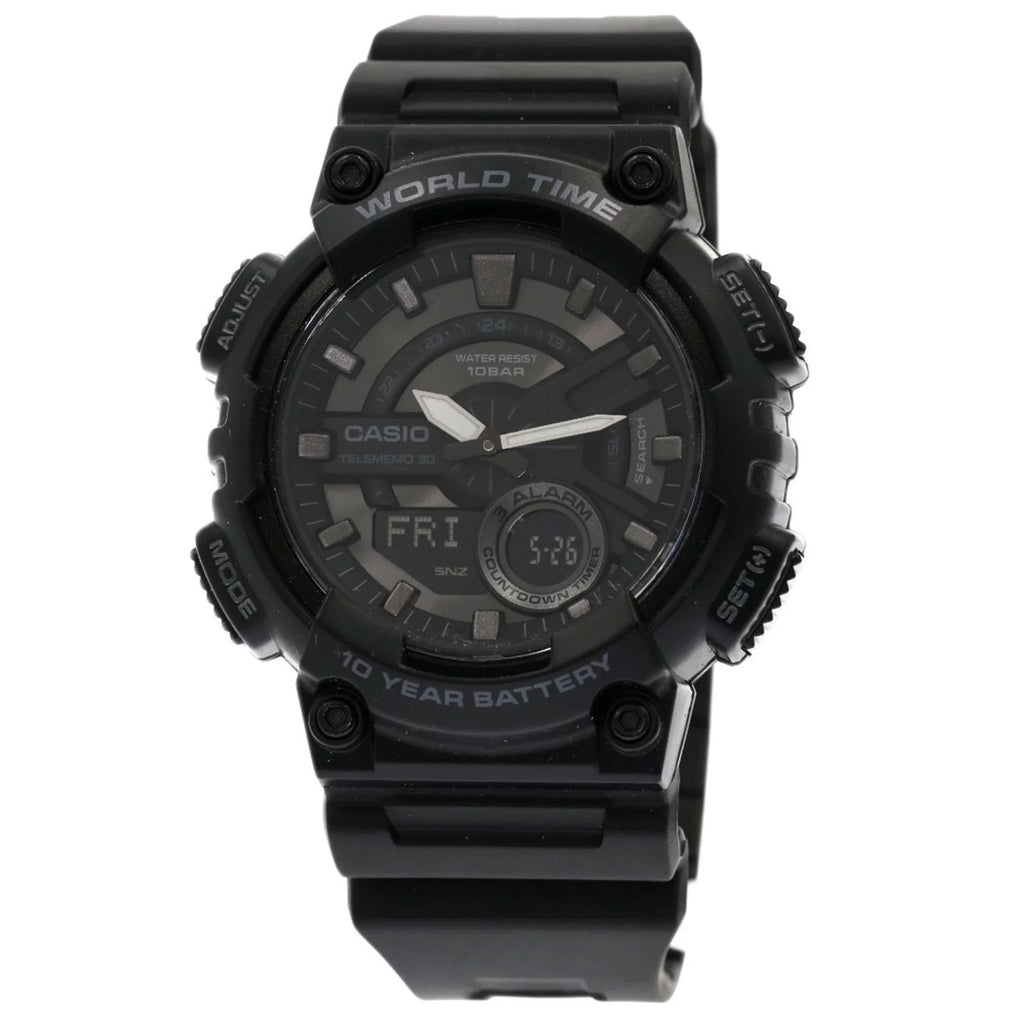Watch (Good) Men's Steel/Rubber AEQ-110 Stainless CASIO Casio Pre-Owned