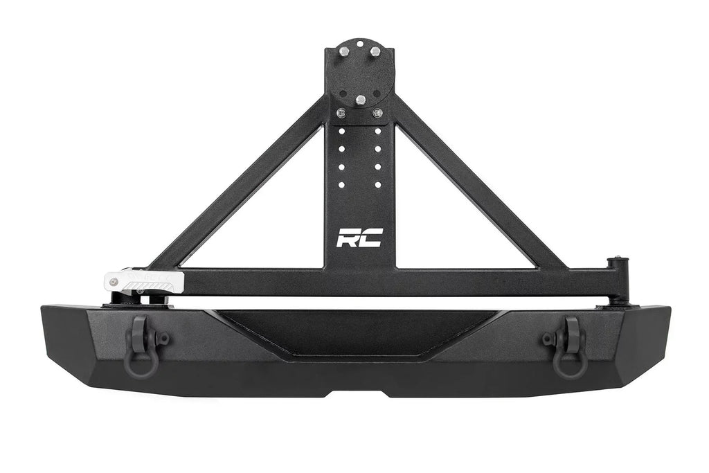 Country Bumper 2007-2018 Wrangler Rough Rear w/Tire - Carrier JK 10594A for Jeep