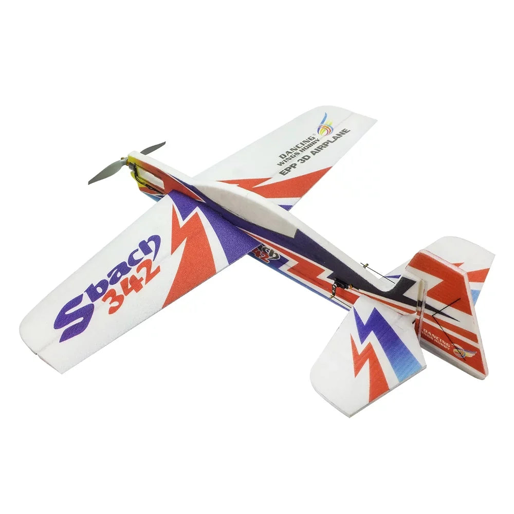 Model DIY Unassembled Electric Carevas Hobby Dancing Flying Airplane RC Aircraft E1801 Version Powered KIT 1000mm SBACH342 RC EPP