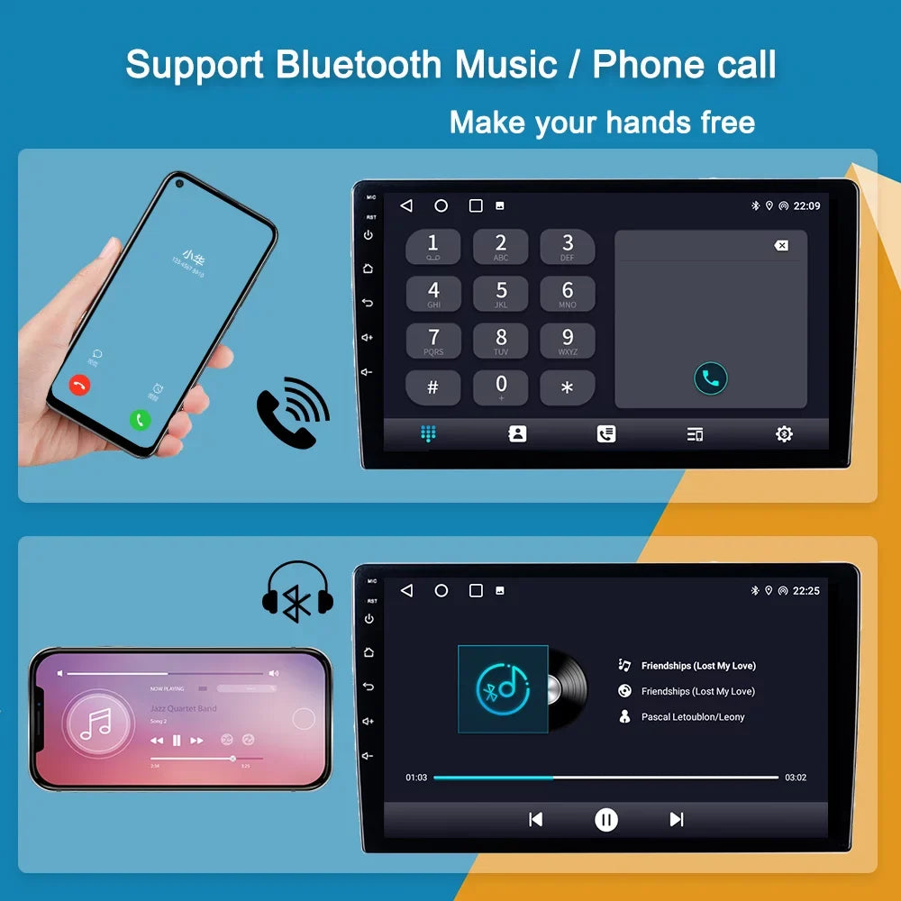 GPS Ford Car Focus Stereo Bluetooth For 2 - Mk Android 2 Audio With Navigation 2004 Screen Auto Carplay Touch 2011