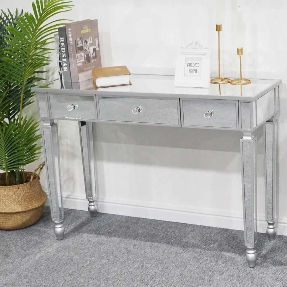 Console Table Drawers Dressing Mirror Table Table Three