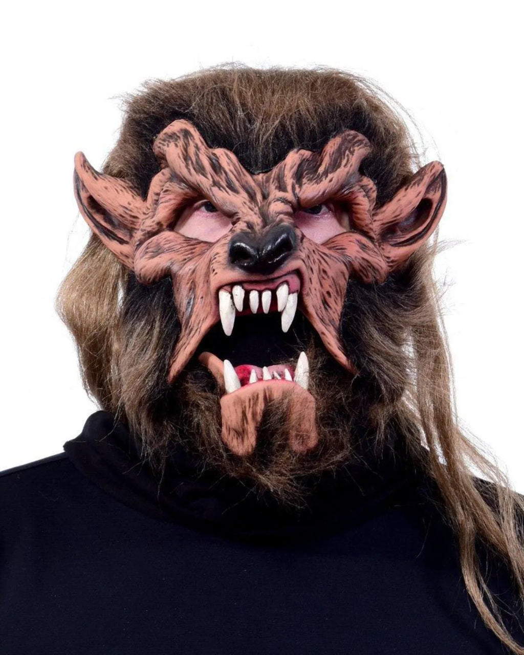 Lone Latex Mask Standard - WMU Wolf -