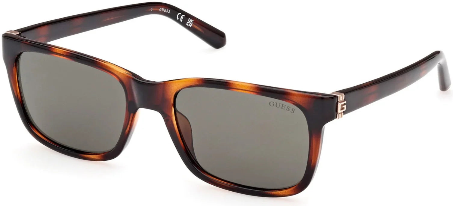 GU Havana Dark 52N Sunglasses 00066 Guess /