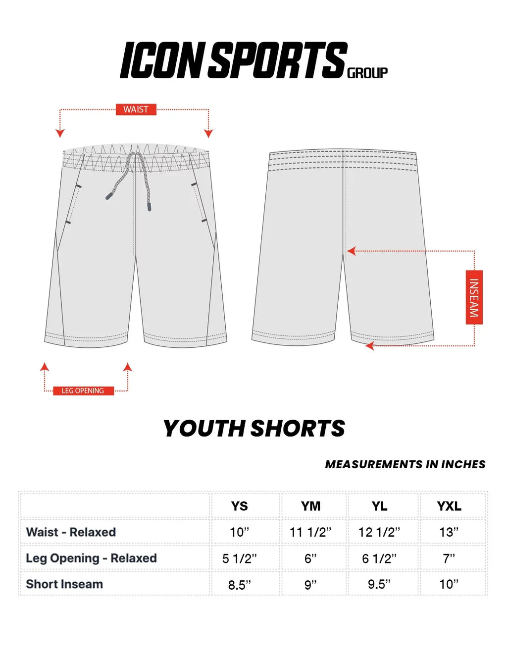 Soccer Shorts Chivas Youth Large Guadalajara Poly De Icon Sports -02