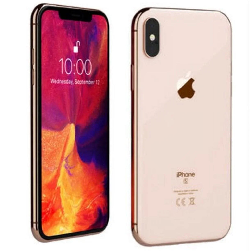 Gold (Refurbished: 64GB XS iPhone (Boost Good) Mobile) Pre-Owned
