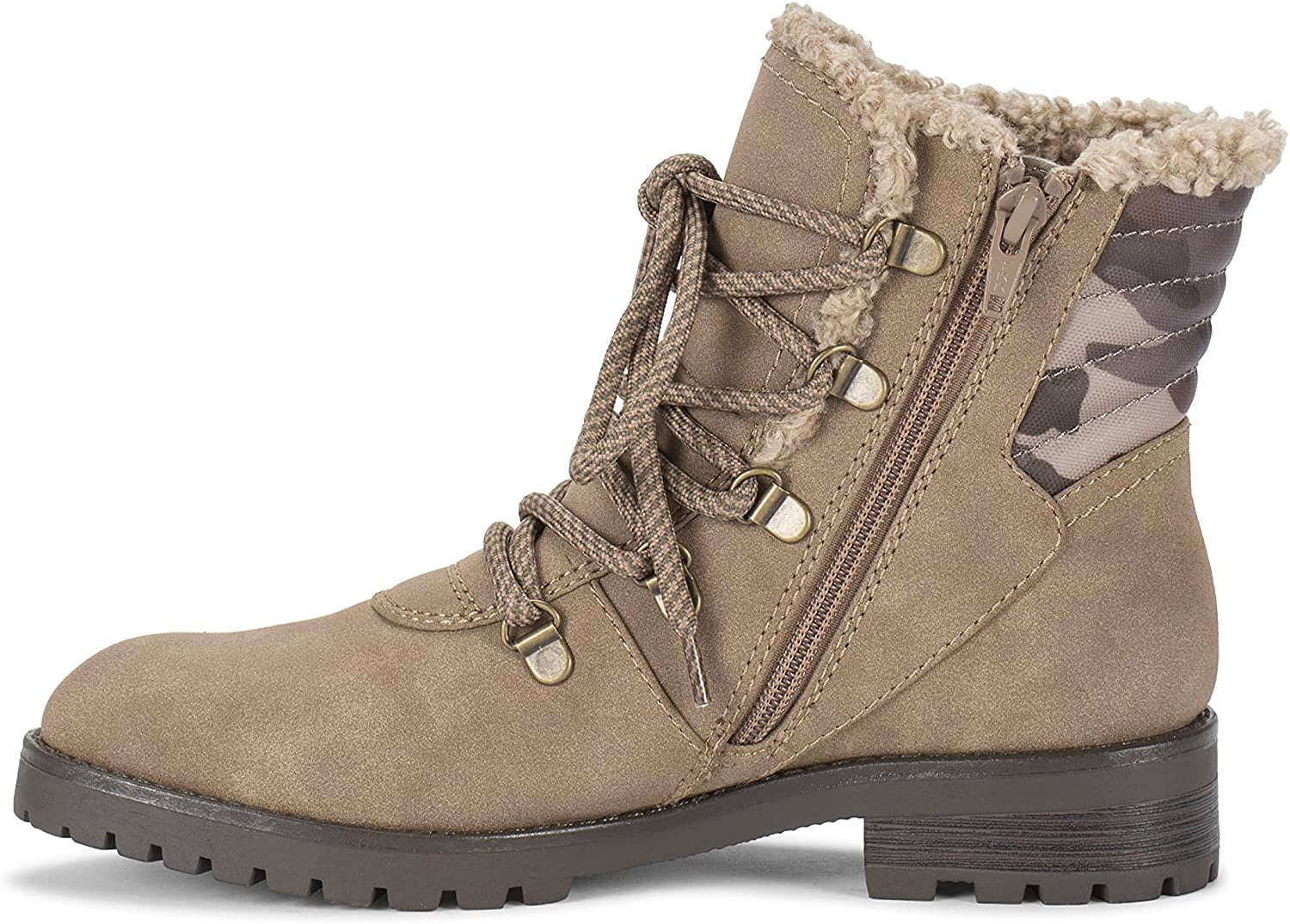 Dennison Mushroom Womens BareTraps Camo Boots 6