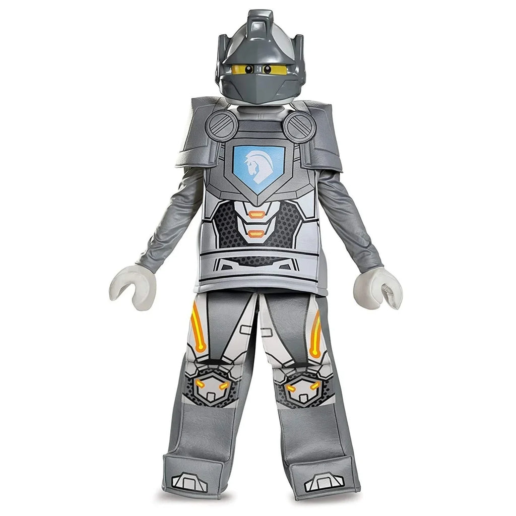 size Lego Shoulders Detachable Lance Knights Boys Prestige Disguise Pants Costume Mask S Nexo 4/6
