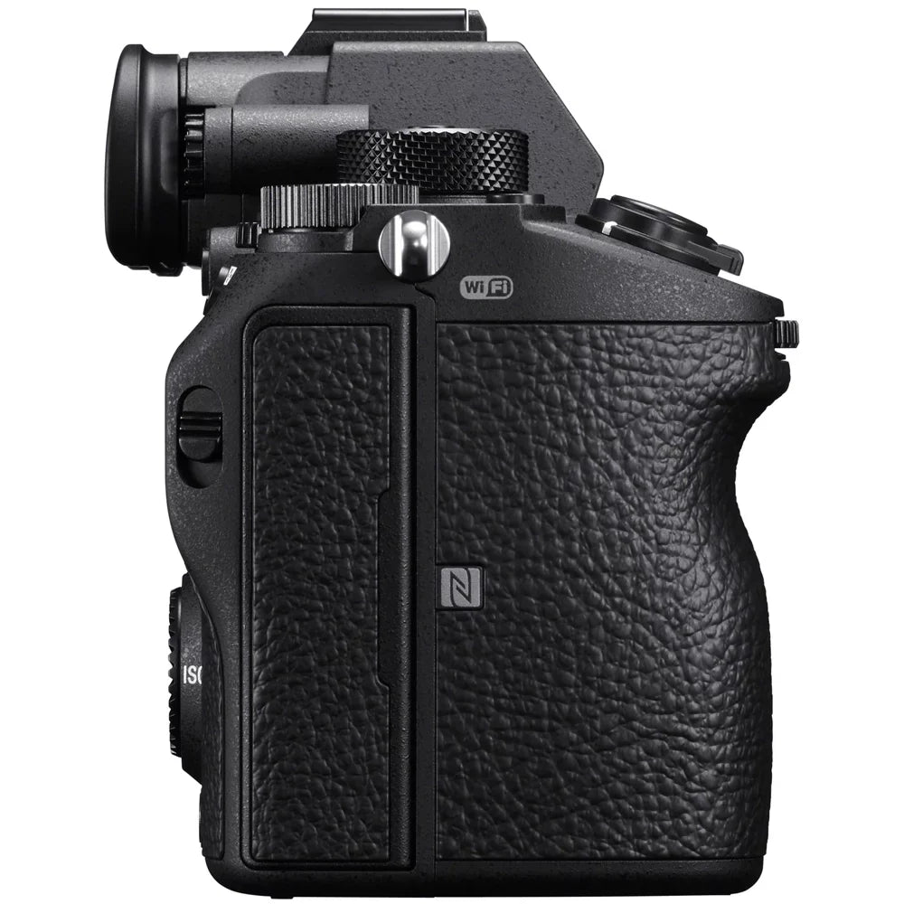 a7III Memory Mirrorless Camera Sony 64GB a7III Interchangeable Lens Frame Bundle & Flash + 24.2MP Body Full Accessory