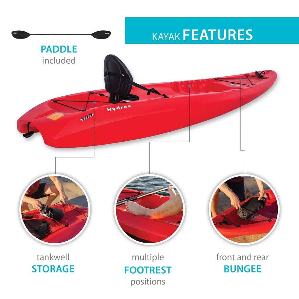 Red Kayak, Hydros (91234) 101 Fire Lifetime