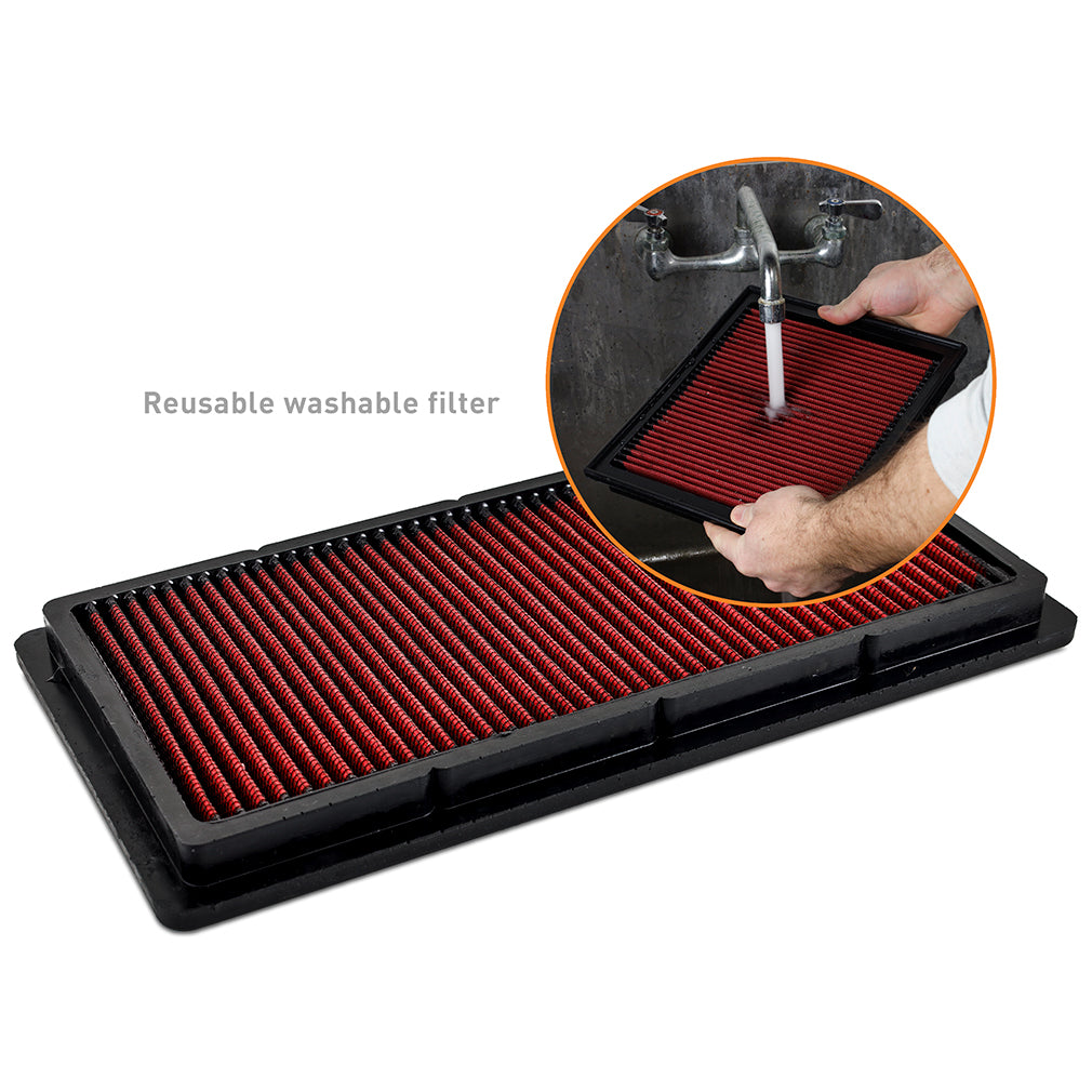 Cherokee Jeep Filter, Air Reusable Compatible Drop-In with 1987-2001 XJ Mishimoto