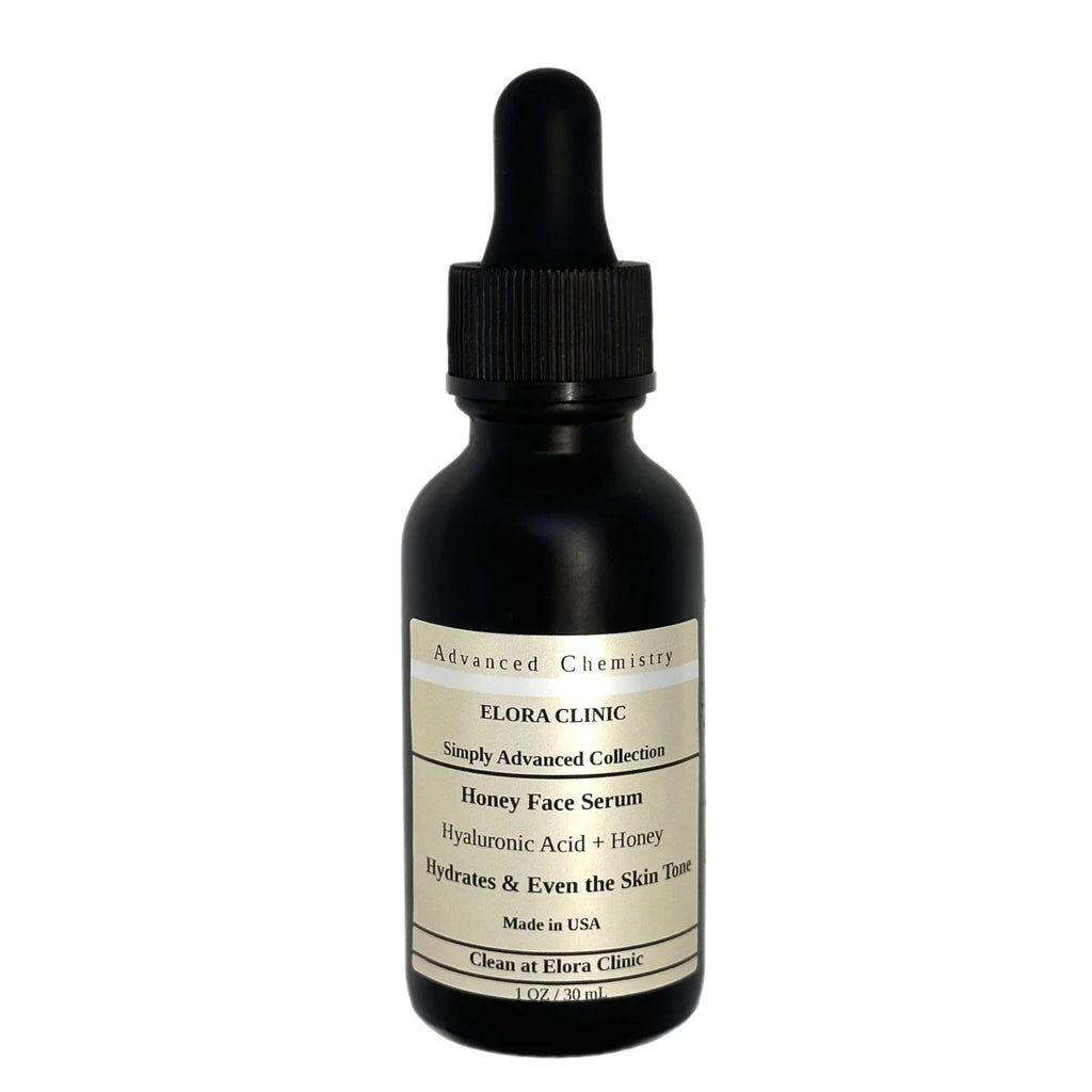Serum - Free Hydrating Clinic Acid + Hyaluronic Acid Elora Serum Honey Deeply Honey Oil - Water and - Hyaluronic Honey Based -