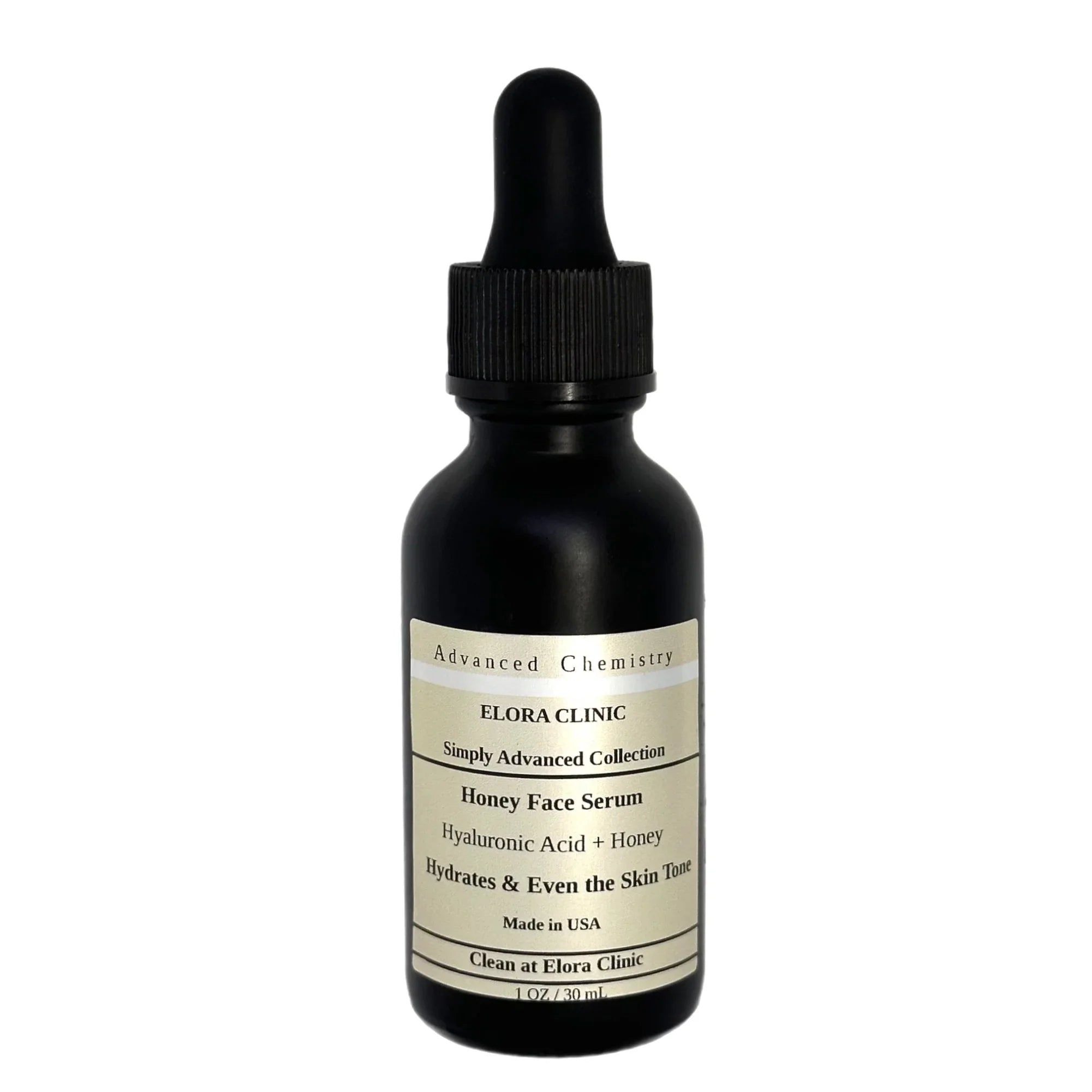Serum - Free Hydrating Clinic Acid + Hyaluronic Acid Elora Serum Honey Deeply Honey Oil - Water and - Hyaluronic Honey Based -