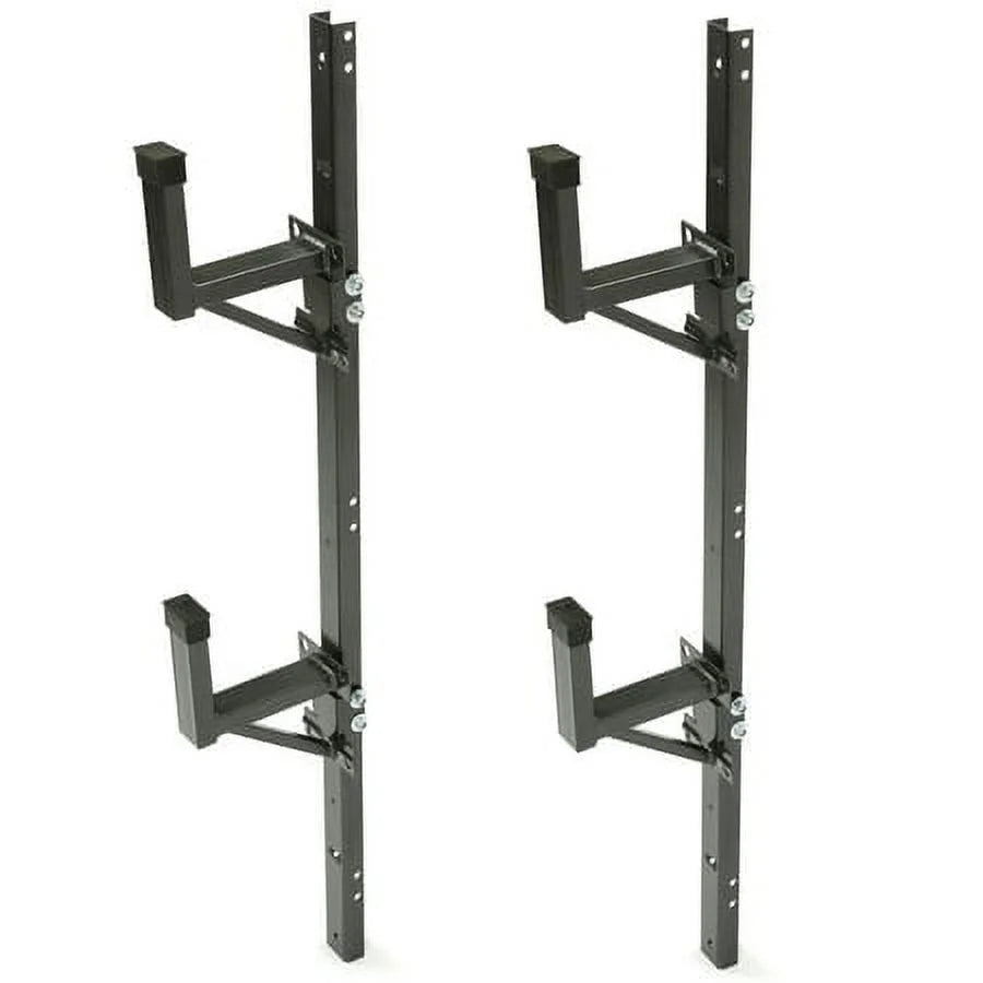 Bars Trailer or Mount Enclosed Wall Out Kojem Cargo Carry 1 Side Ladder 2 Rack Exterior - Universal Adjustable 2 Ladders Trailer for Side