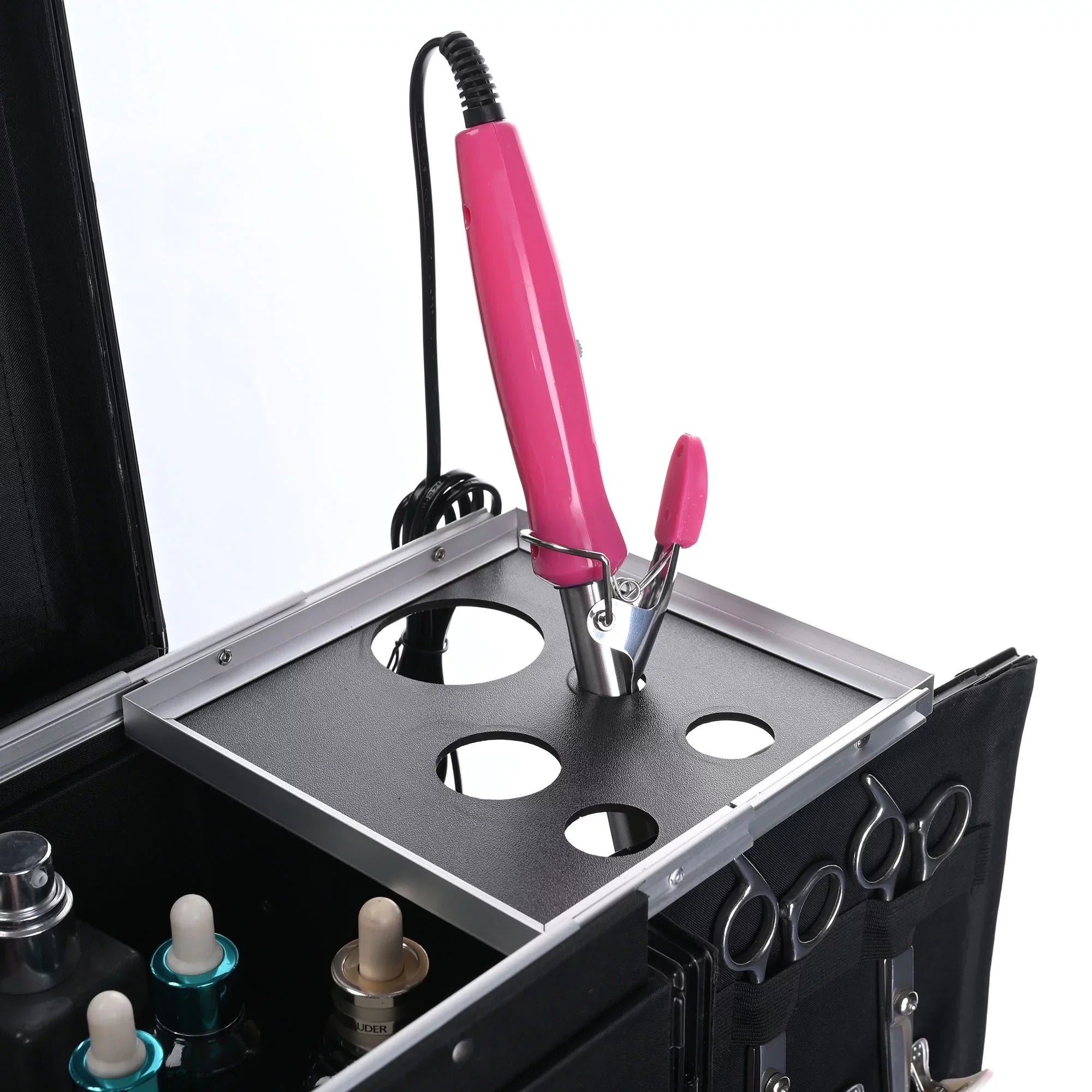 Cosmetic Salon Rolling Byootique Organizer Stylist Case Hair Trolley Makeup