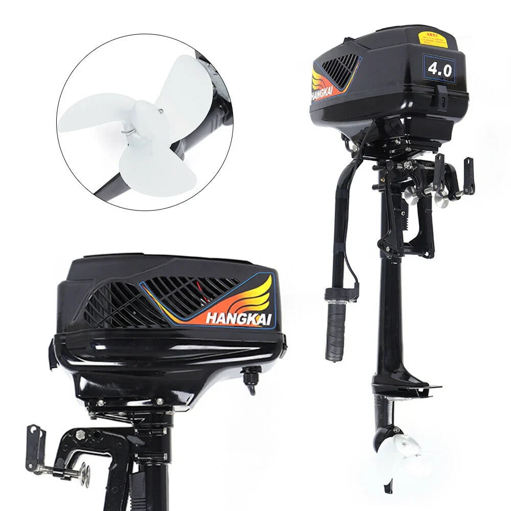 Trolling Motor Propeller Fishing HANGKAI Electric Outboard 48V Engine Boat 1000W