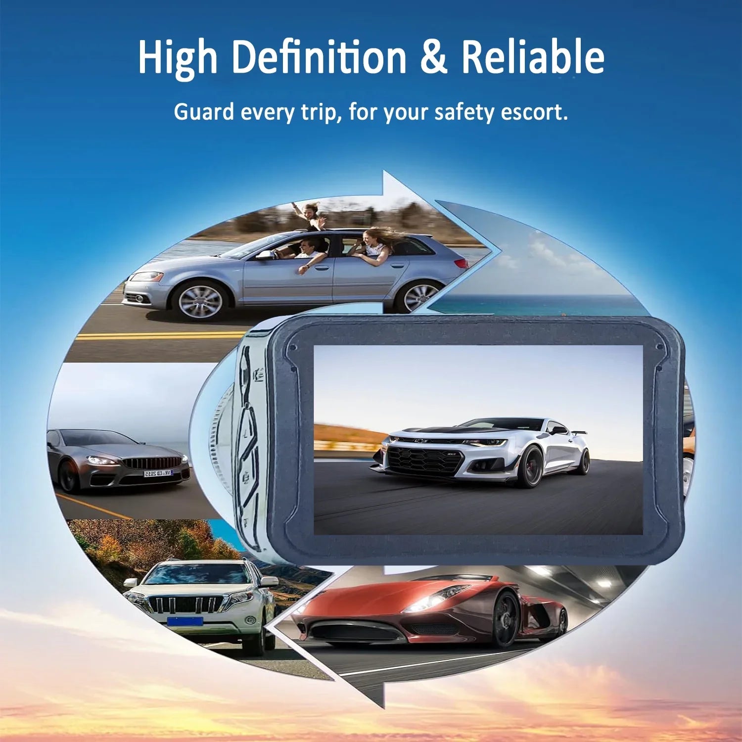 Angle Monitor Car Cameras for with Reliable - Perfect Driver's Full Car Loop Mini 1080P and License Car HD for Recording Band Wide G-sensor - Drivers 170° Rear birvsw Car Front Dashcam and Tachograph